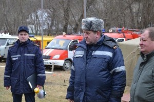 Хмельницкая область: состоялись тренировки органов управления, сил и средств гражданской защиты в отношении действий во время пропуска ледохода и паводка