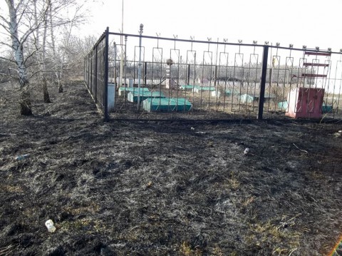 Полтавская область: пожарные спасли от уничтожения пожаром здание АЗС