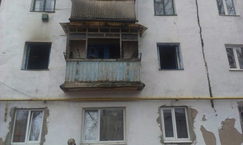 Луганская область: во время ликвидации пожара спасатели обнаружили тело женщины