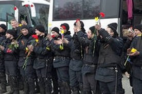 Десять экс-сотрудников украинского "Беркута" приняли присягу МВД России