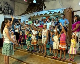 В экопарке «Лукоморье» провели день открытых дверей для детей беженцев с Юго-Востока Украины