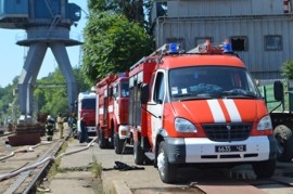 Пожар на одном из танкеров в Севастополе быстро потушили