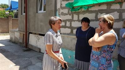 РАБОТА В ОКРУГЕ. Татьяна Щербакова встретилась с жителями улицы Коробкова