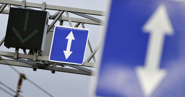 В ГИБДД пояснили, что за новая разметка появилась на въезде в Симферополь и как ехать по правилам