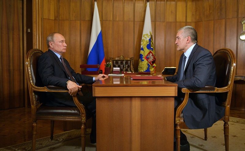 Путин – Аксенову: Вы работаете эффективно
