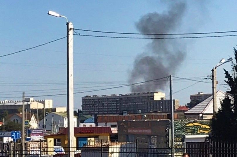 В Севастополе в пожаре пострадала женщина