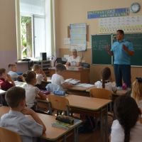 Сотрудники Управления надзорной деятельности провели урок безопасности в Севастопольском политехническом лицее