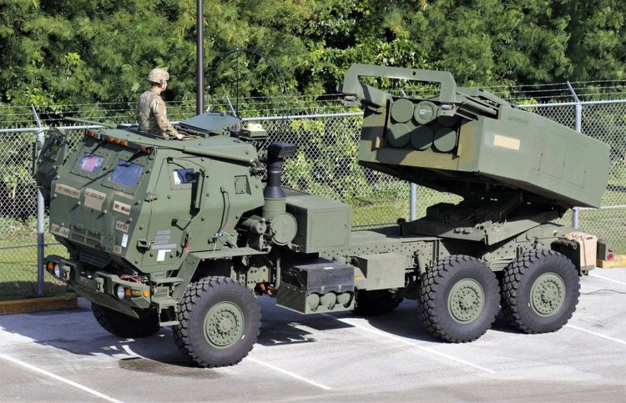 ���� ������ ������ ������������ HIMARS ��� ����������� � �����