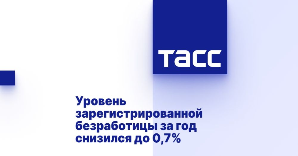 ������� ������������������ ����������� �� ��� �������� �� 0,7%