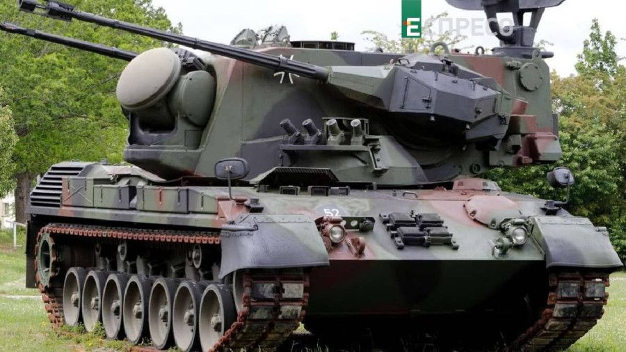 ������ �������� ����� ��� 45 �������� ���������� ��������� Gepard � ������� ��� IRIS-T