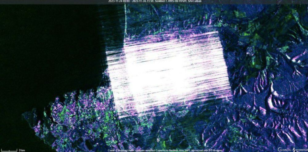 �� ���������� �����������, ��������� ��������� Sentinel-1B