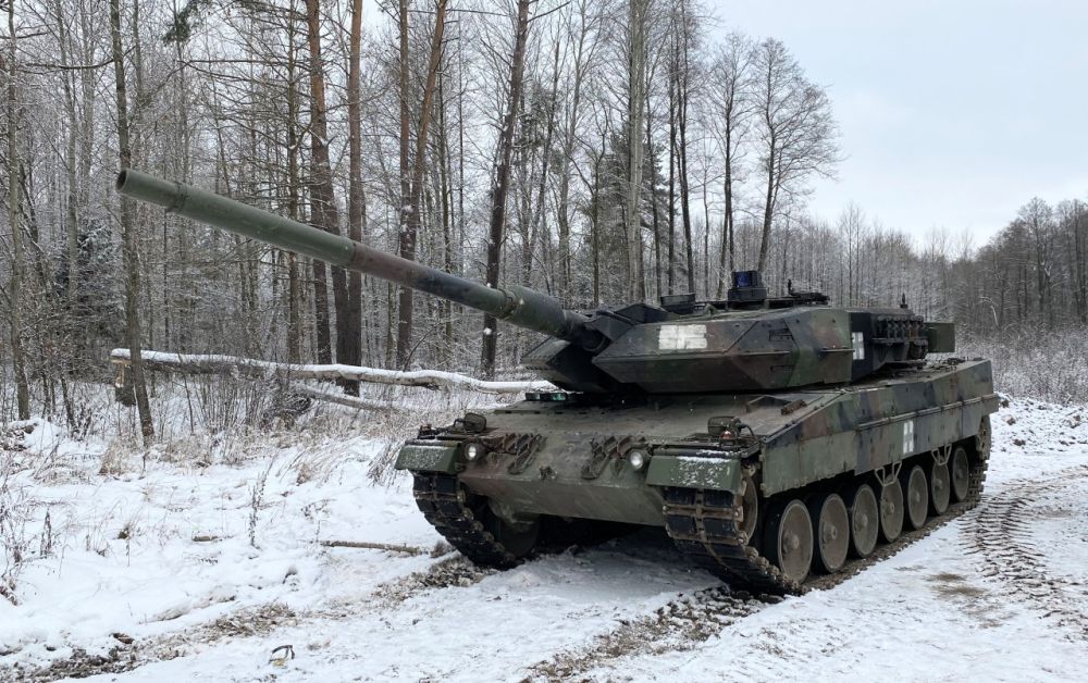 2 ����� �Leopard-2� ���������� � ���� ������������