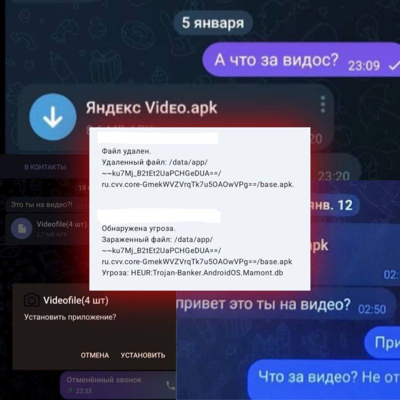 � ������������, ������� Telegram, ��������������� ���������� �Mamont�