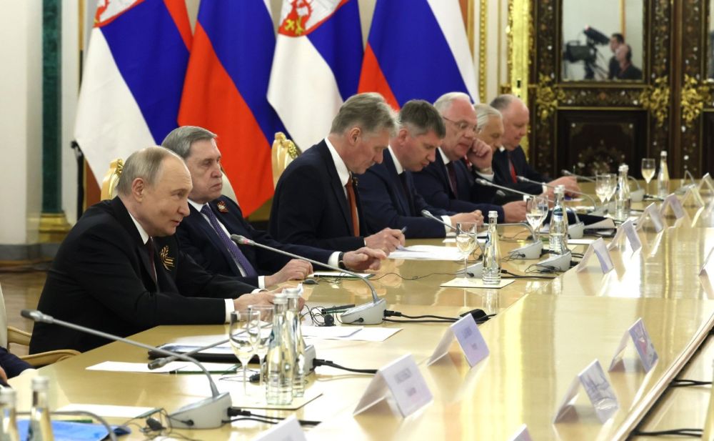 Путин провёл переговоры с главами Сербии и Словакии