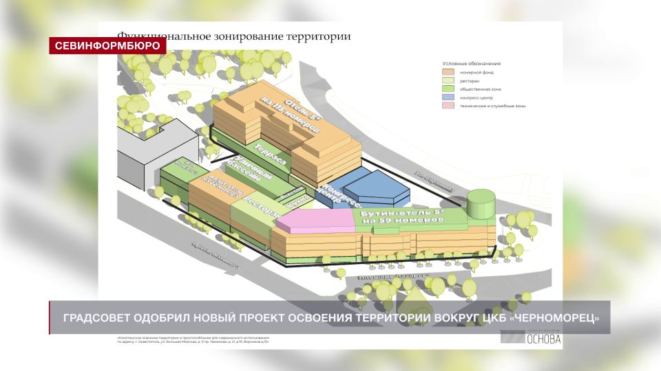 Градостроительный совет Севастополя принял изменения проекта строительства вокруг ЦКБ «Черноморец»