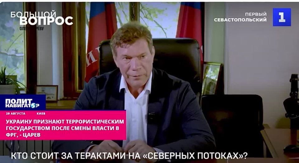 Украину объявят террористическим государством после неизбежной смены власти в ФРГ – Царёв