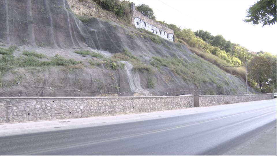 Укрепление склона на Героев Севастополя завершено