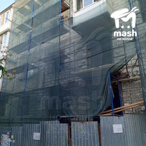 Так выглядит севастопольский дом, в котором рухнули стены после взрыва