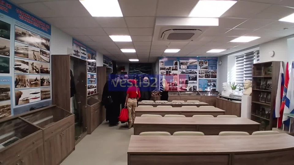 Открытие юнармейского чемпионата по стрельбе на призы командующего ЧФ