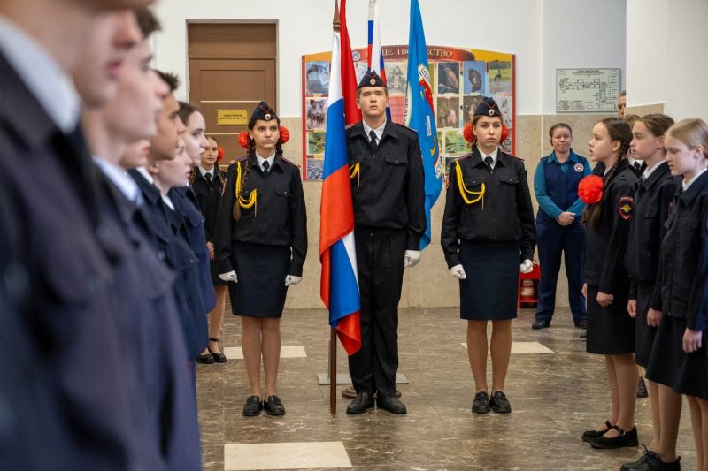 Заместитель начальника Управления МВД России по г. Севастополю Жанна Данилина приняла участие в торжественной церемонии приведения к Клятве и Обещанию кадет органов внутренних дел