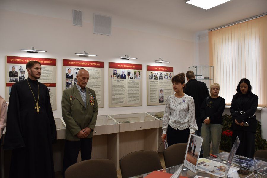 «Музей памяти» открылся в школе № 15 им. Александра Павловича Байбутлова