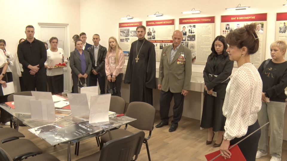 В севастопольской школе №15 открыли «Музей памяти»