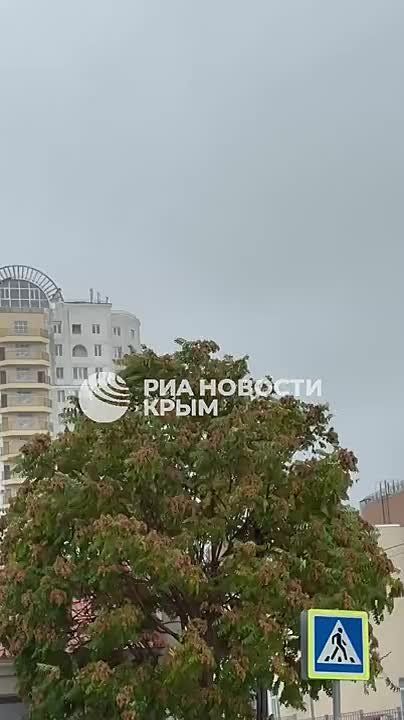 В Севастополе прошел небольшой дождь