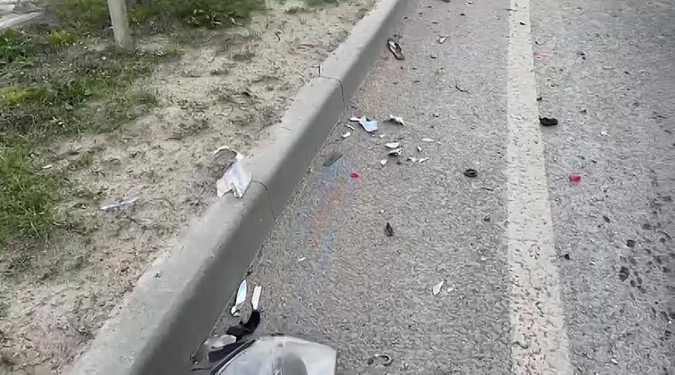 Пять машин столкнулись на дороге "Севастополь – порт бухта Камышовая"