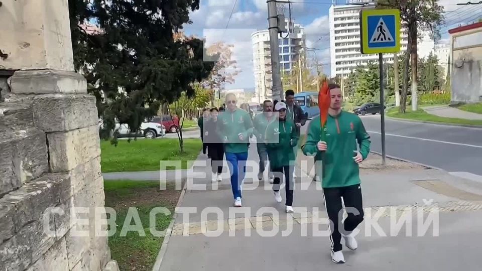 Всероссийская эстафета факела «Огонь жизни» прошла в Севастополе