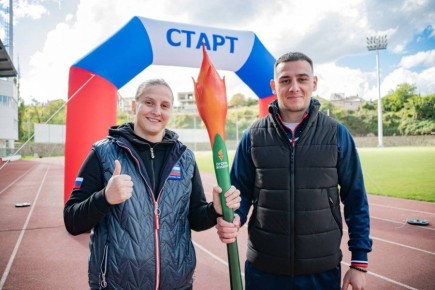 Севастополь принял Всероссийскую эстафету «Огонь жизни»