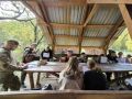 «Равнение на Героев»: участники СВО сводили школьников в поход