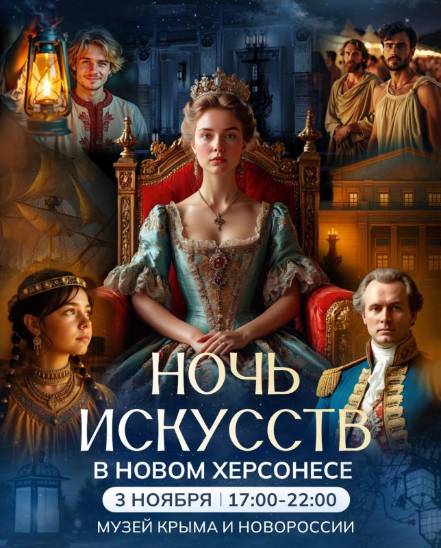 Ночь искусств в Новом Херсонесе: иммерсивная экскурсия «Мудрость предков»
