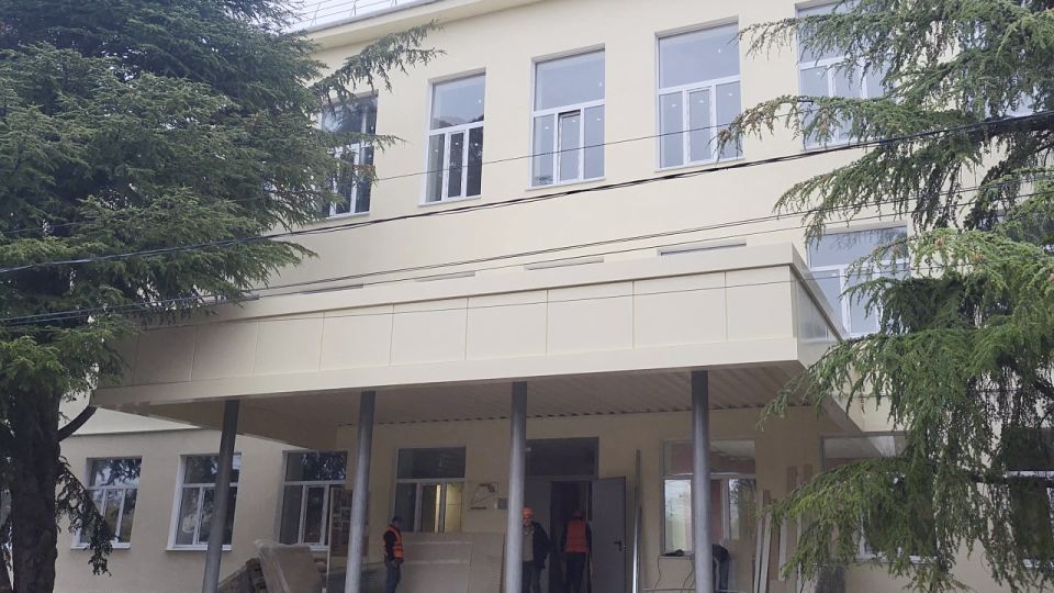 Капитальный ремонт школы №43 выполнен на 90%