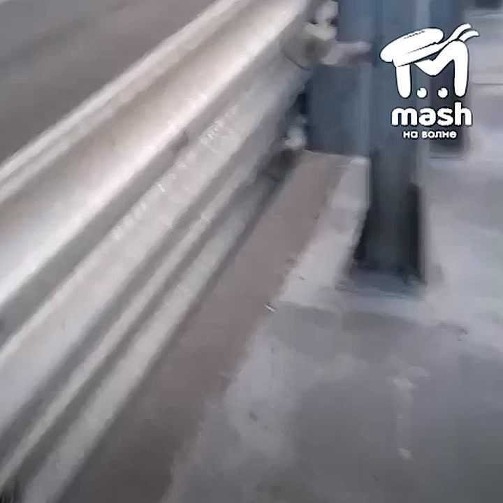 Швы с ямами на мосту через Чёрную речку в Инкермане пугают водителей