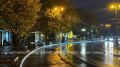 Вечерний Севастополь под октябрьским дождём