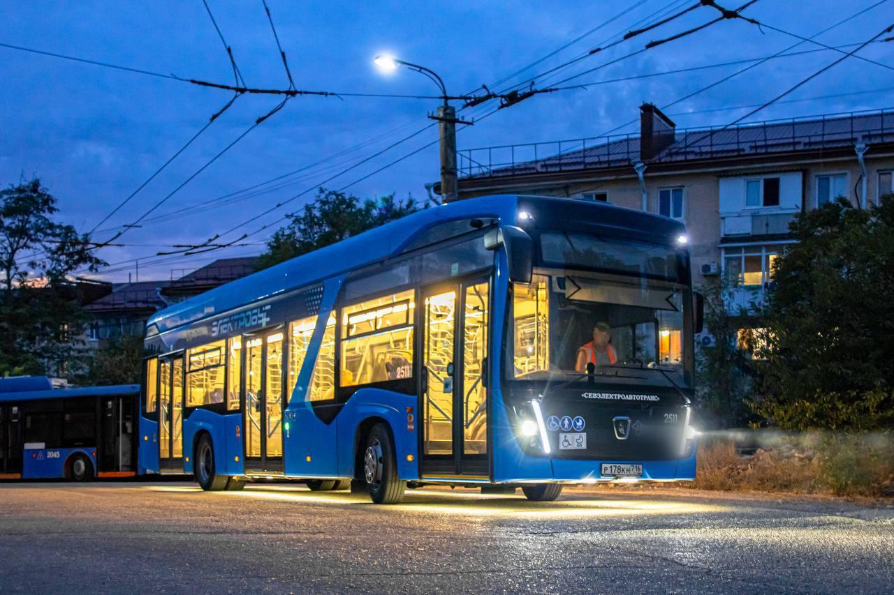 «Севэлектроавтотранс» перевёз почти 49 млн пассажиров