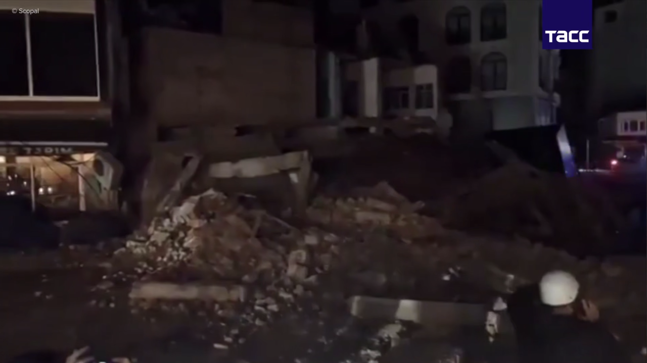 В Турции произошло землетрясение магнитудой 6,1