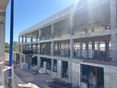 Новая ветлечебница на Фиолентовском шоссе готова на 20%