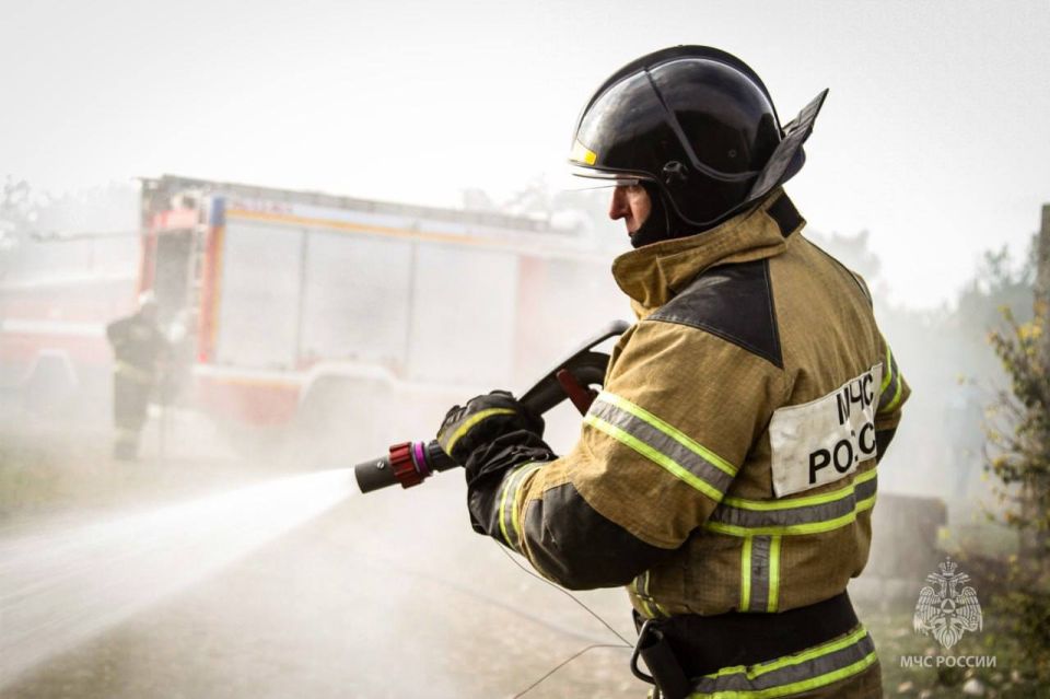 Пожар на Историческом бульваре Севастополя ликвидирован за 10 минут