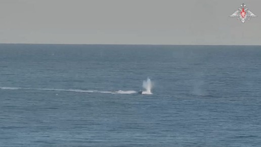 В Чёрном море уничтожен безэкипажный катер ВСУ