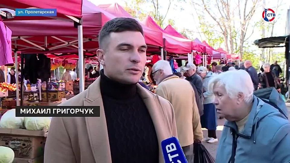 Специалисты «Севветцентр» проверили ярмарку выходного дня на улице Пролетарской