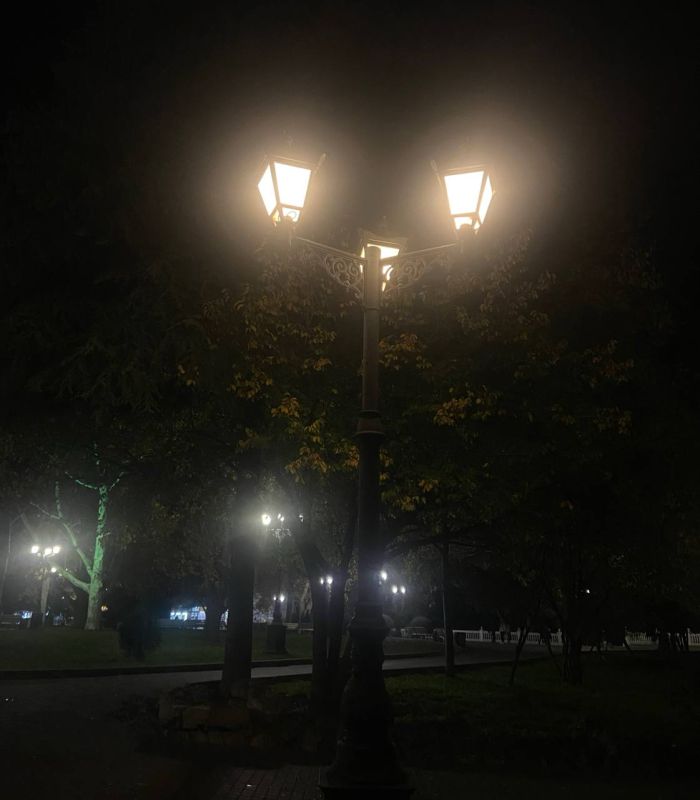 Горсвет: График включения и отключения объектов наружного освещения города Севастополя на текущую неделю: