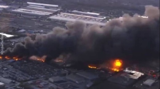 США разбился большой грузовой самолёт MD-11