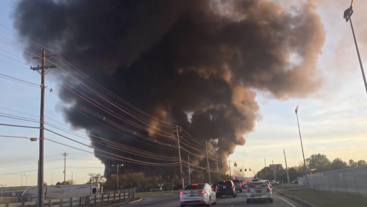 В США потерпел крушение грузовой самолёт