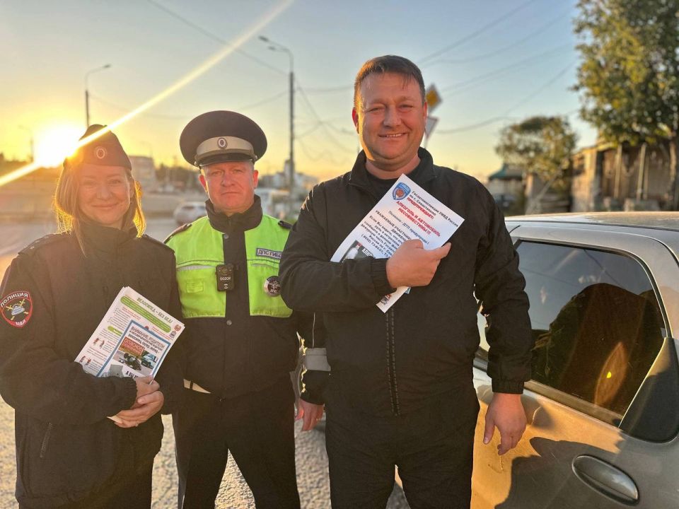 Госавтоинспекторы Севастополя организовали профилактическую акцию «Трезвый водитель»