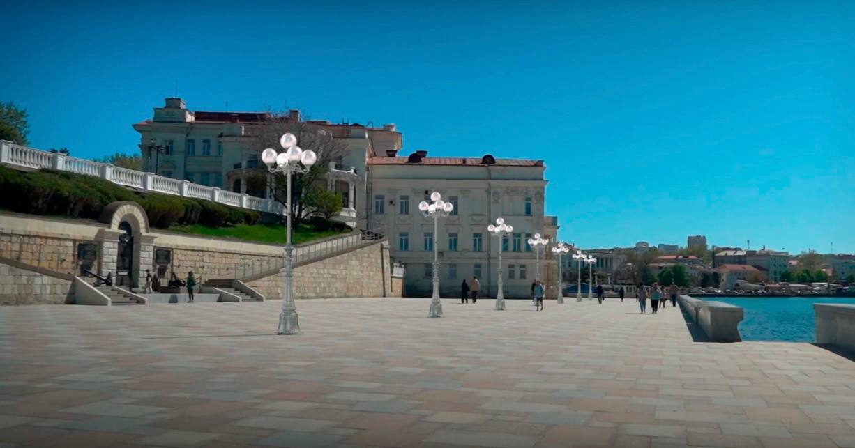 Разработан новый проект фонарей на Приморском бульваре