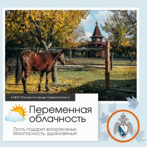Доброе утро, Севастополь!. По данным гидрометцентра, 9 ноября в Севастополе будет переменная облачность