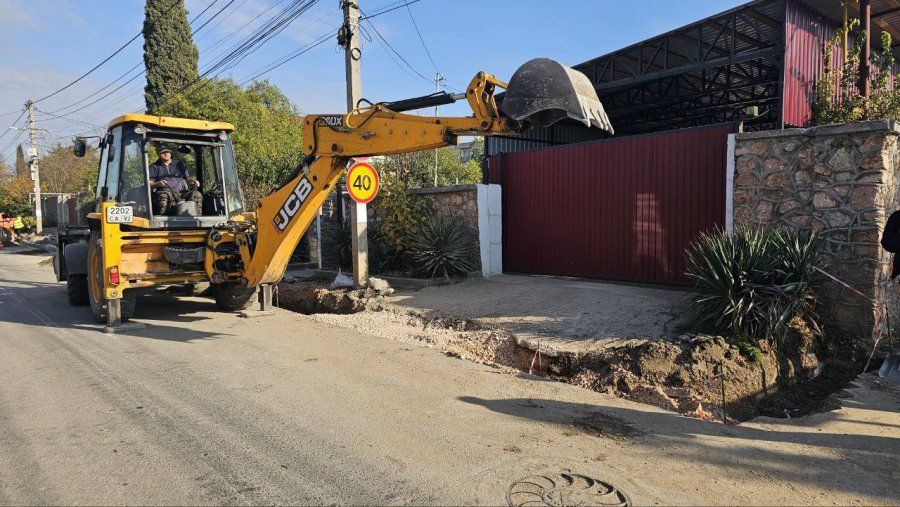 До конца месяца в Балаклаве благоустроят новый тротуар