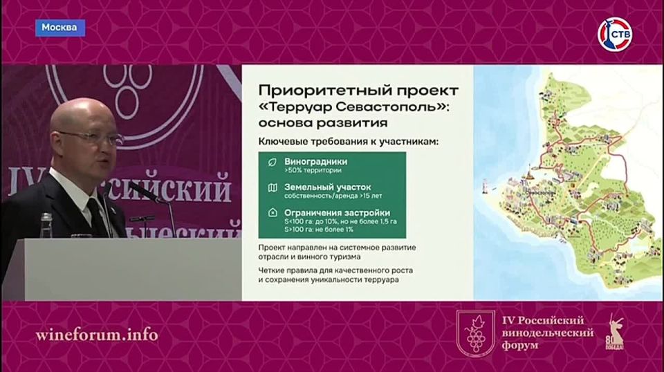 Михаил Развожаев: «За последние годы у севастопольских виноделов появились новые возможности»