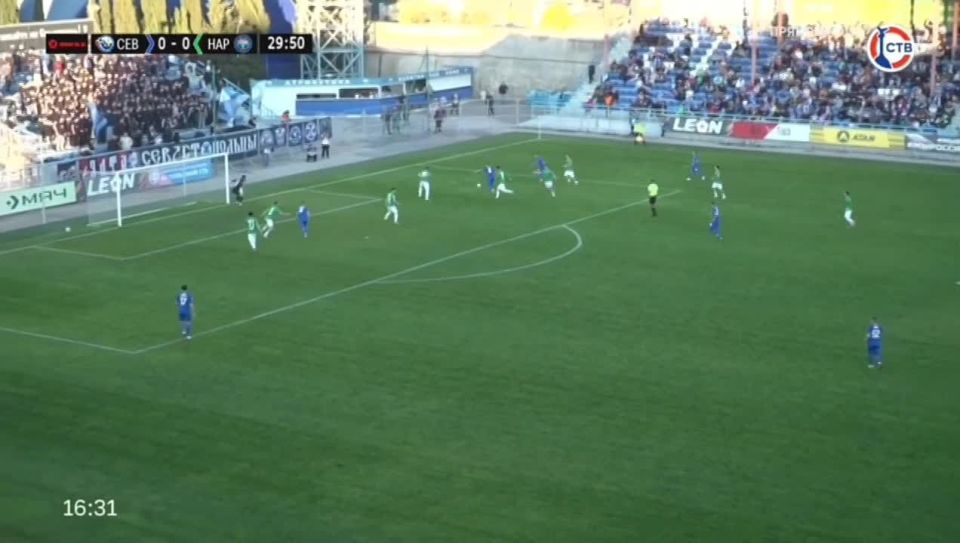 ЭТО ГООООООООЛ!. На 29-ой минуте Редван Османов открыл счёт в игре